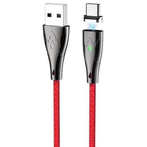 фото Кабель hoco magnetic u75a usb-cm 1,2м red