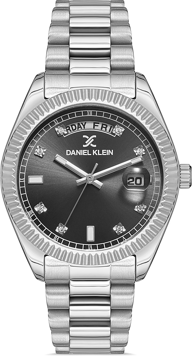 фото Наручные часы женские daniel klein dk.1.12934-6 серебристые