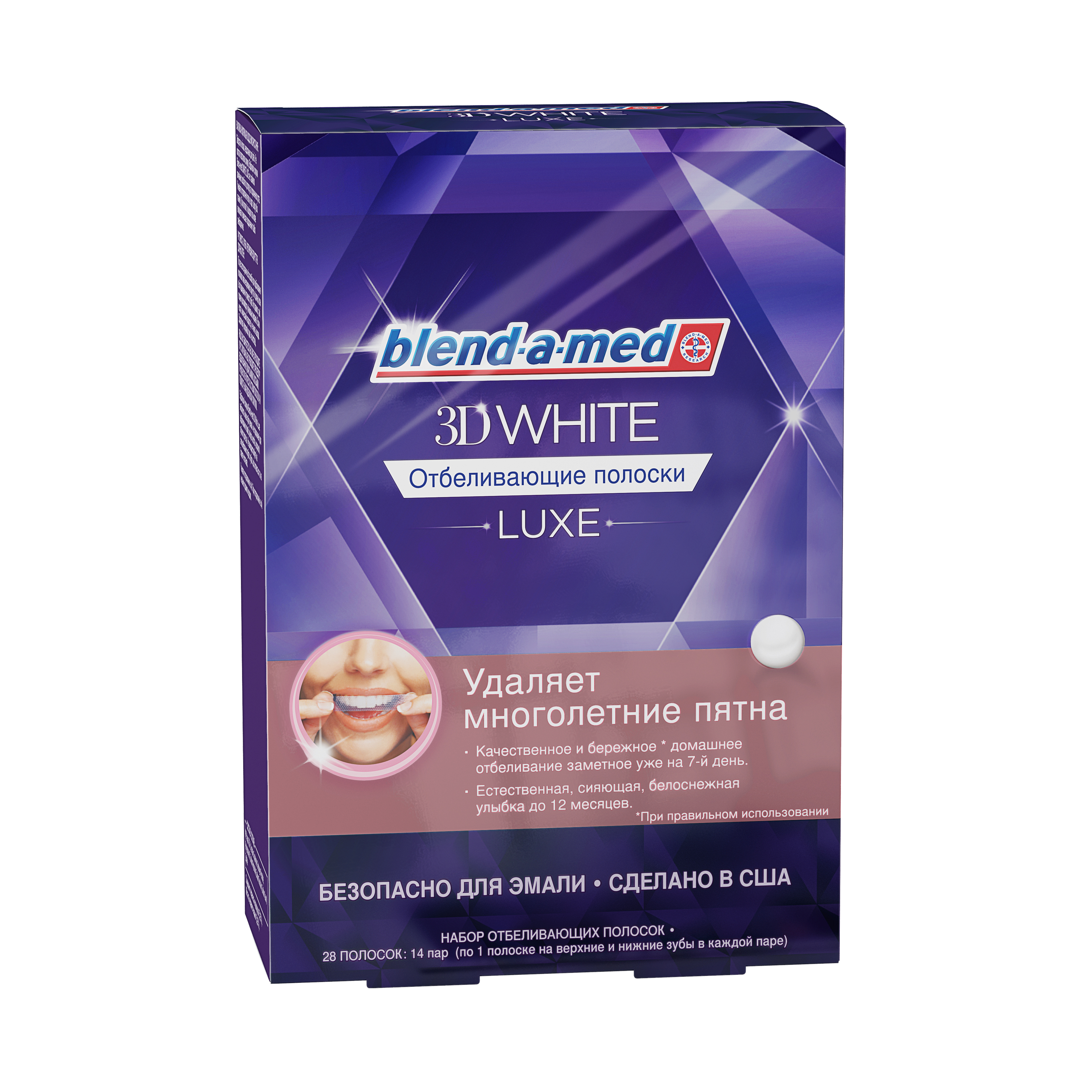

Пластина для отбеливания зубов Blend-a-med 3DWhite Luxe, 3DWhite Luxe