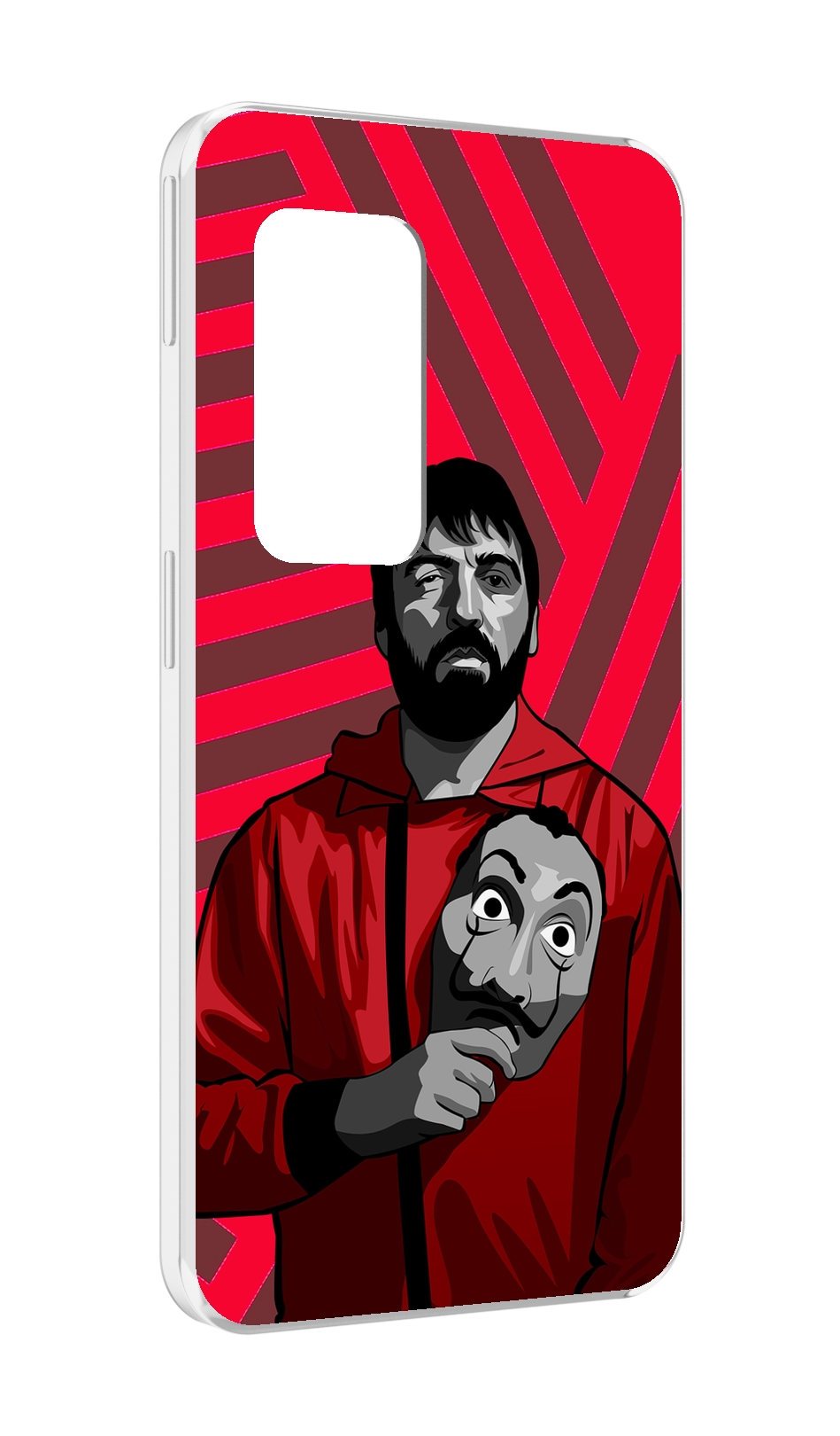 

Чехол MyPads Богата-Бумажный-дом для UleFone Power Armor X11 Pro, Прозрачный, Tocco