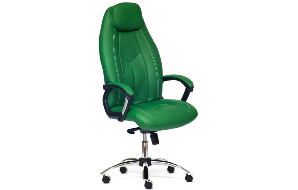 фото Tetchair кресло boss люкс (хром)