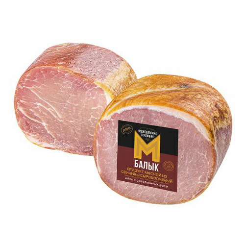 Колбаса варено-копченая Медведовские традиции Балыковая +-650 г
