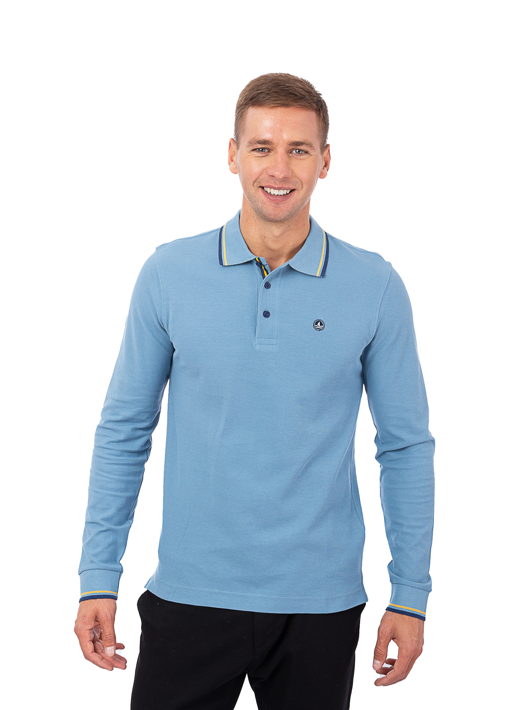 

Лонгслив унисекс NAVY SAIL NYC5101 синий 3XL, NYC5101