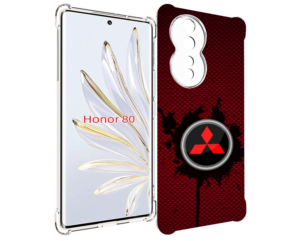 

Чехол MyPads mitsubishi 2 для Honor 80, Прозрачный, Tocco