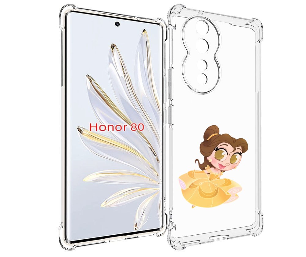 

Чехол MyPads мини-принцесса женский для Honor 80, Прозрачный, Tocco