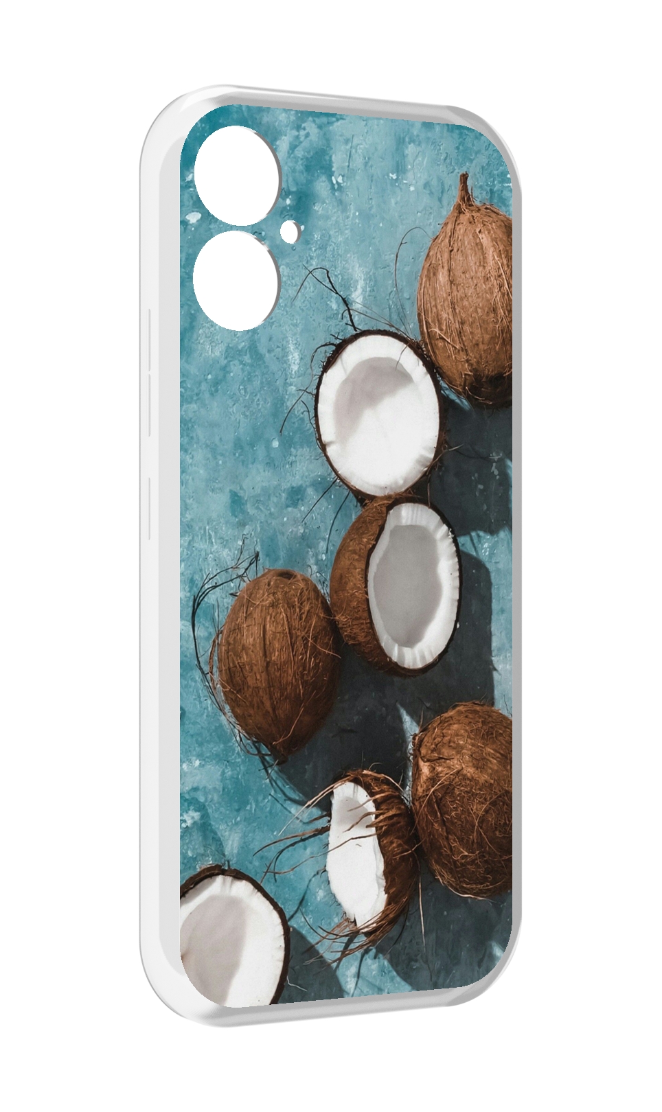 

Чехол MyPads красивые-кокосы для Tecno Spark 9 Pro \ Spark 9T, Прозрачный, Tocco