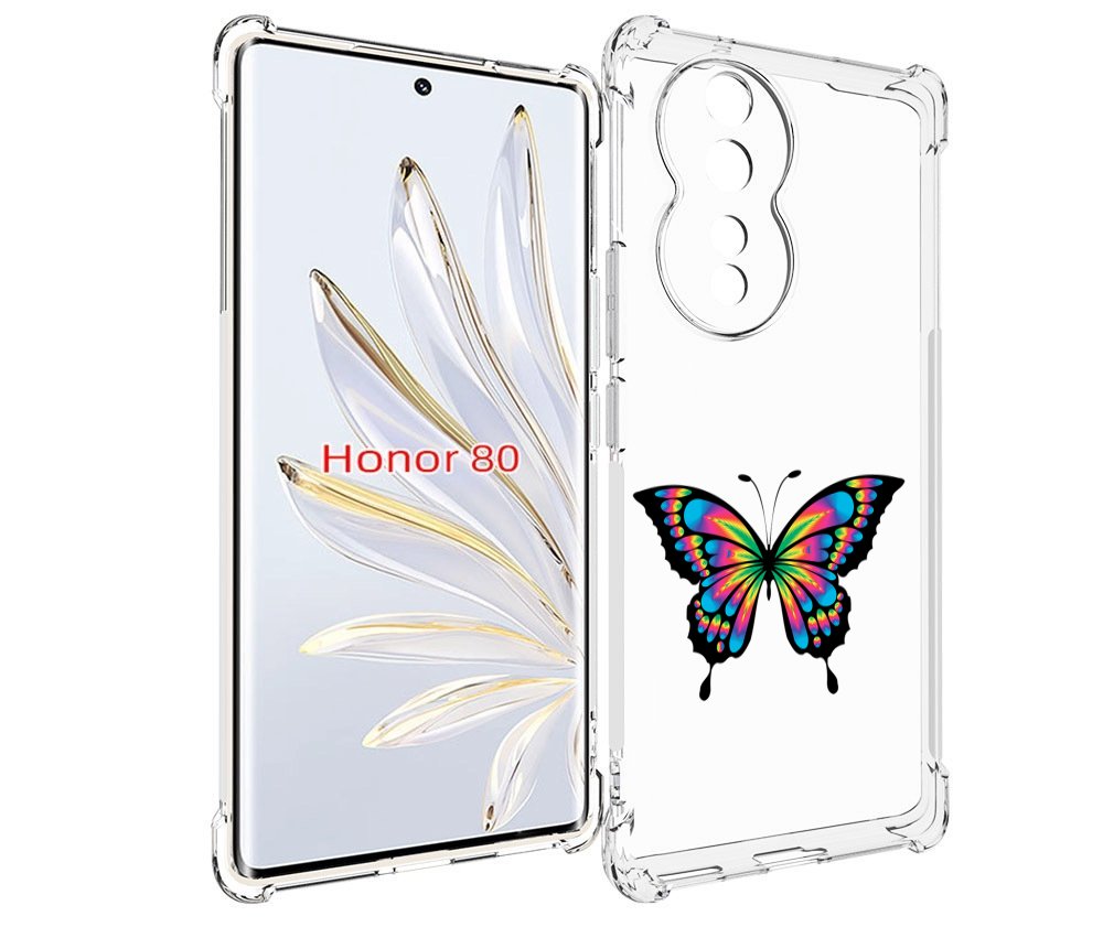 

Чехол MyPads мини-бабочка для Honor 80, Прозрачный, Tocco