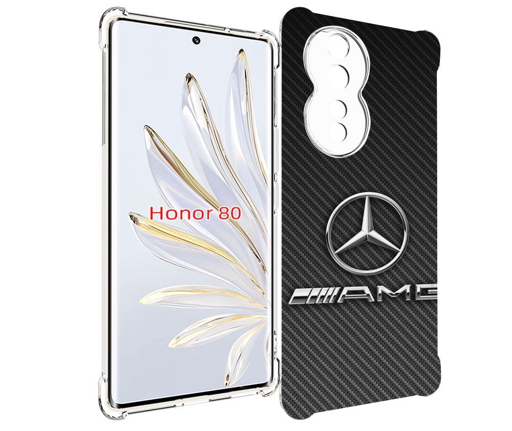 

Чехол MyPads мерседес амг мужской для Honor 80, Прозрачный, Tocco