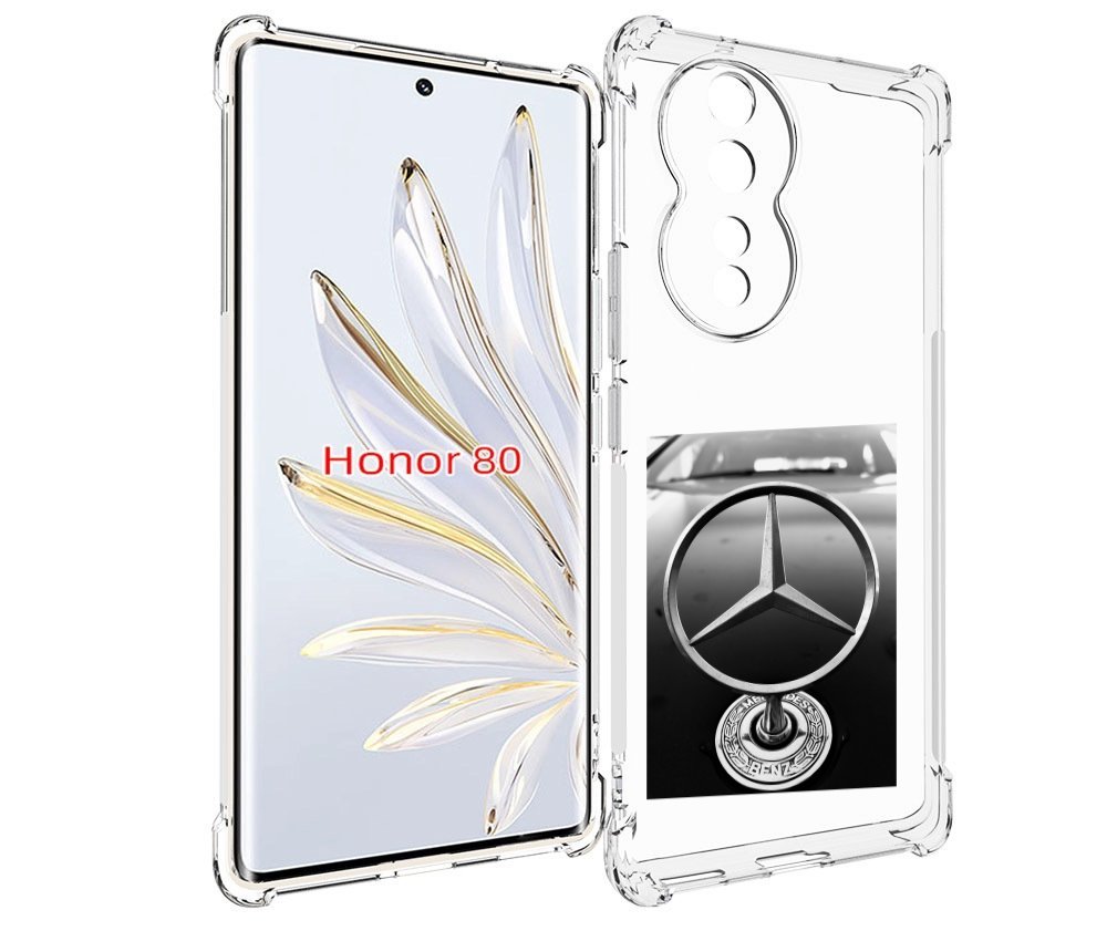 

Чехол MyPads mercedes 6 мужской для Honor 80, Прозрачный, Tocco