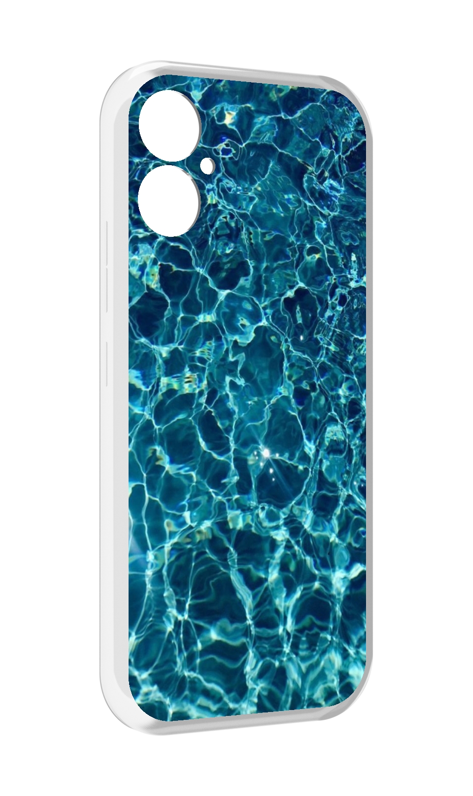 

Чехол MyPads красивая голубая вода для Tecno Spark 9 Pro \ Spark 9T, Прозрачный, Tocco