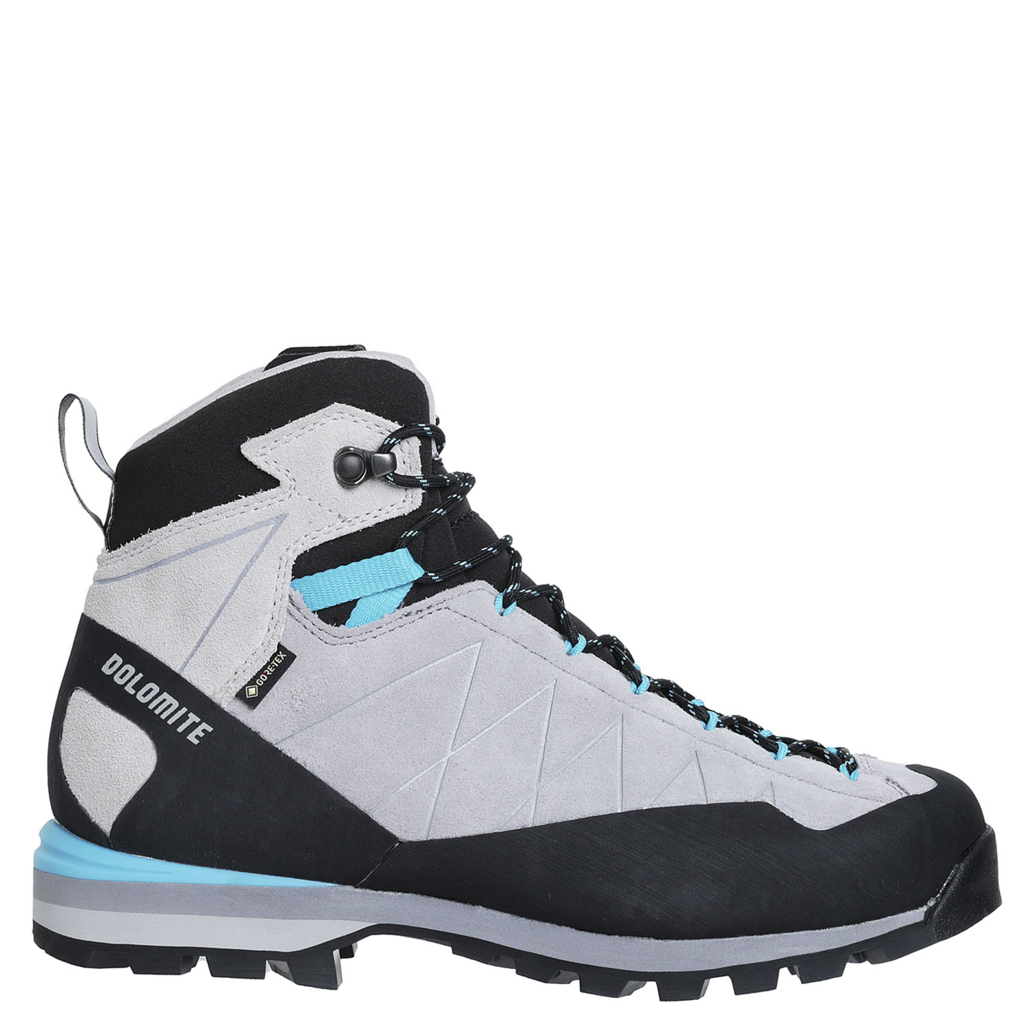 Треккинговые Ботинки Dolomite Crodarossa Ws Hi Gtx Aluminium GreyCapri Blue Uk5 2024 24630₽