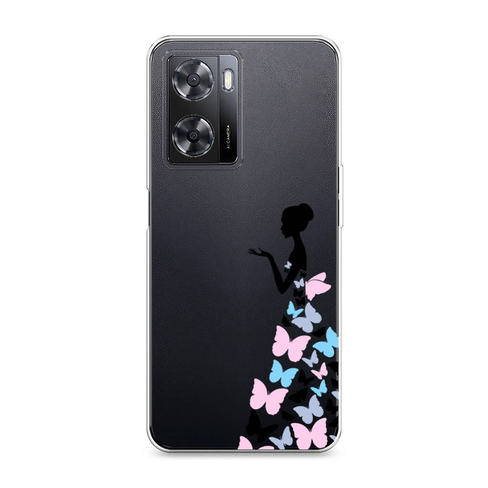 

Чехол Awog на Oppo A77s 4G "Платье из бабочек", Белый;розовый, 2511950-1