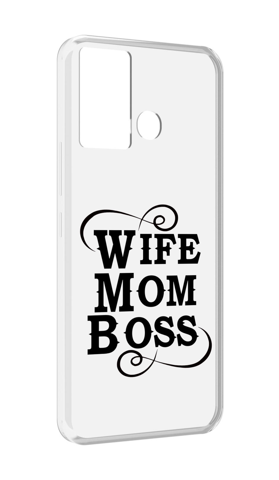 

Чехол MyPads жена-мама-босс для Infinix Hot 12 Play, Прозрачный, Tocco