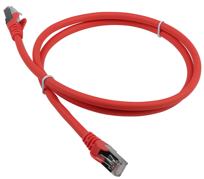 

Патч-корд LANMASTER LAN-PC45/S6A-5.0-RD, Белый