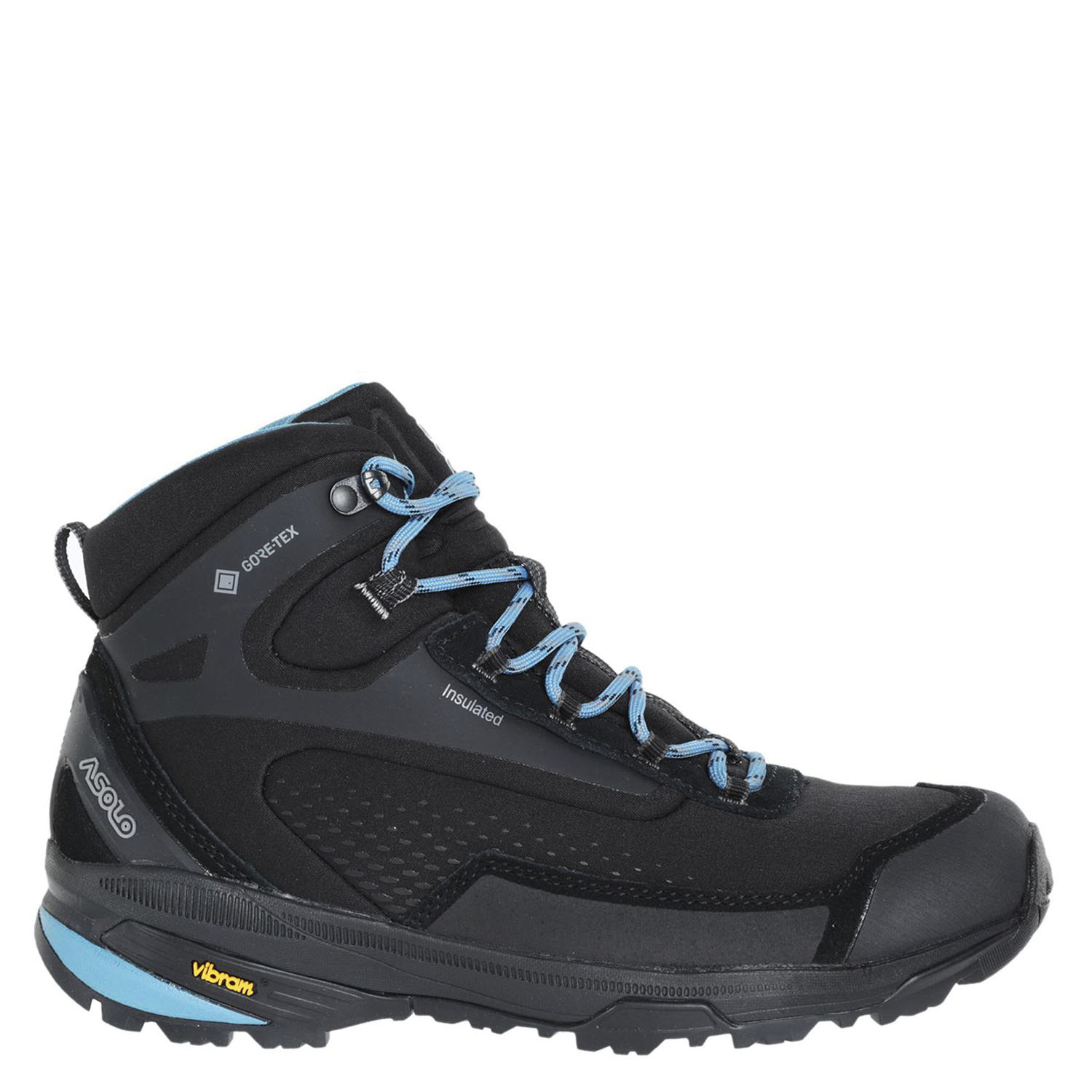 

Ботинки Asolo Nuuk Gv Ml Black/Blue Moon (Uk:4,5) 2024-25, Черный, Nuuk Gv Ml