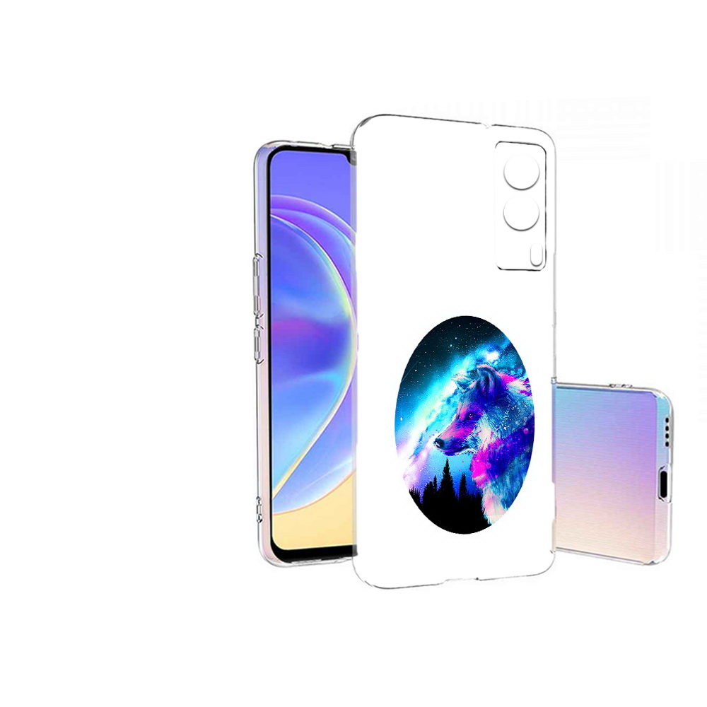 

Чехол MyPads Tocco для Vivo V21E голубой волк (PT161736.380.293), Прозрачный, Tocco