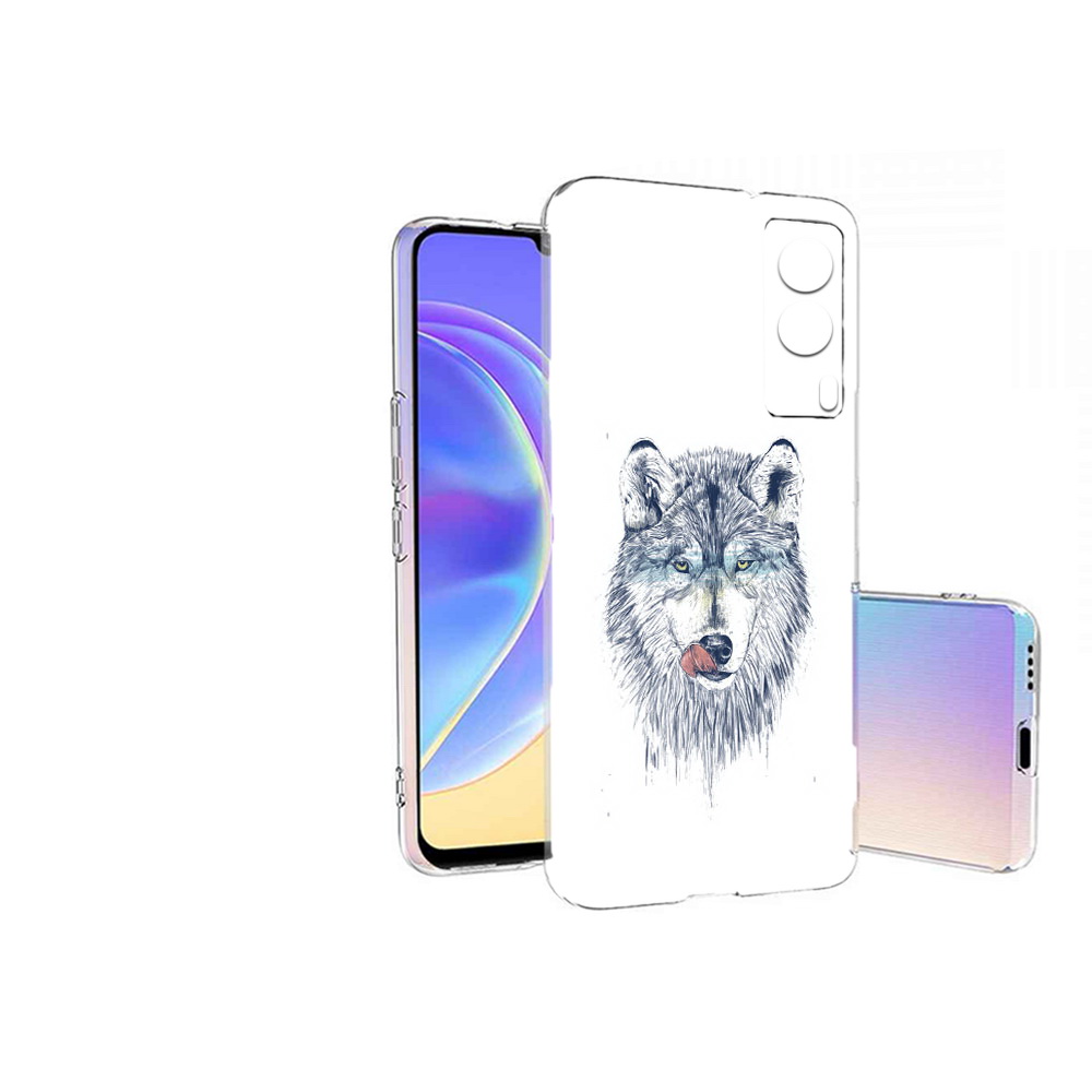 

Чехол MyPads Tocco для Vivo V21E голодгый волк (PT161736.380.292), Прозрачный, Tocco