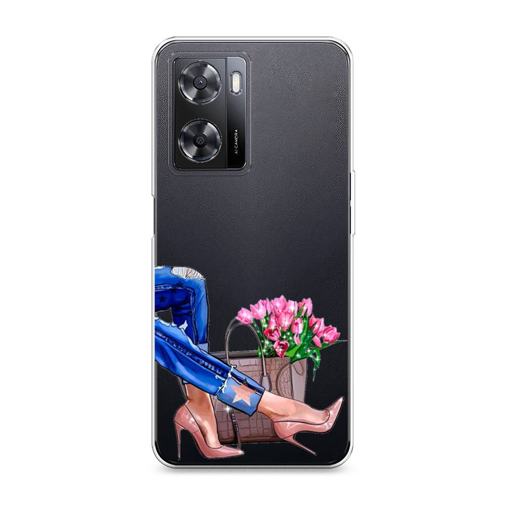 

Чехол Awog на Oppo A77s 4G "Каблучки", Синий, 2511950-7