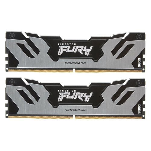 

Оперативная память Kingston Fury Renegade Silver XMP KF564C32RSK2-64 DDR5 - 2x 32ГБ 6400М, KF564C32RSK2-64