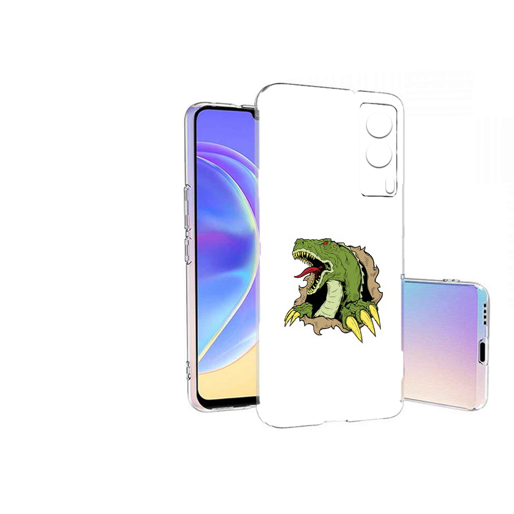 

Чехол MyPads Tocco для Vivo V21E годзила (PT161736.380.290), Прозрачный, Tocco