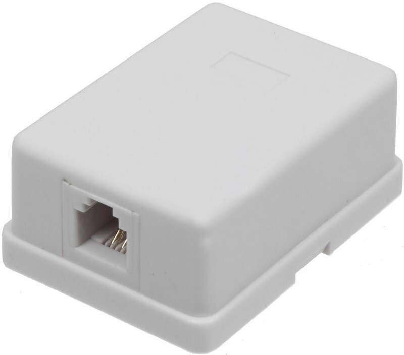 

Розетка Lanmaster TWT-SS1-12-WH, Белый
