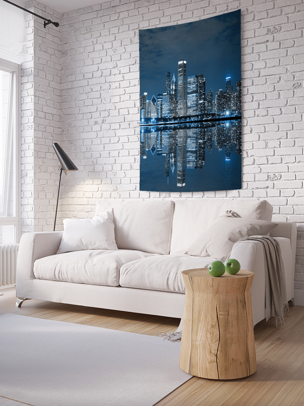 

Вертикальное фотопанно на стену JoyArty Ночной Нью-Йорк 150x200 см, Ночной Нью-Йорк