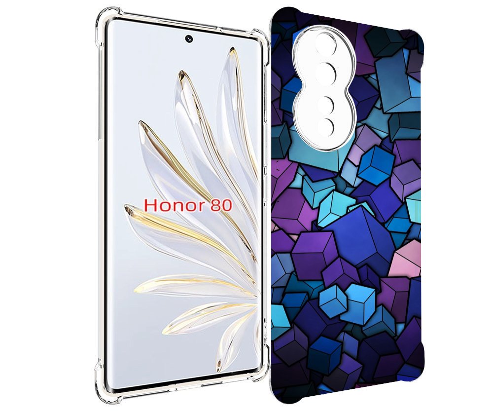 

Чехол MyPads лепестки для Honor 80, Прозрачный, Tocco