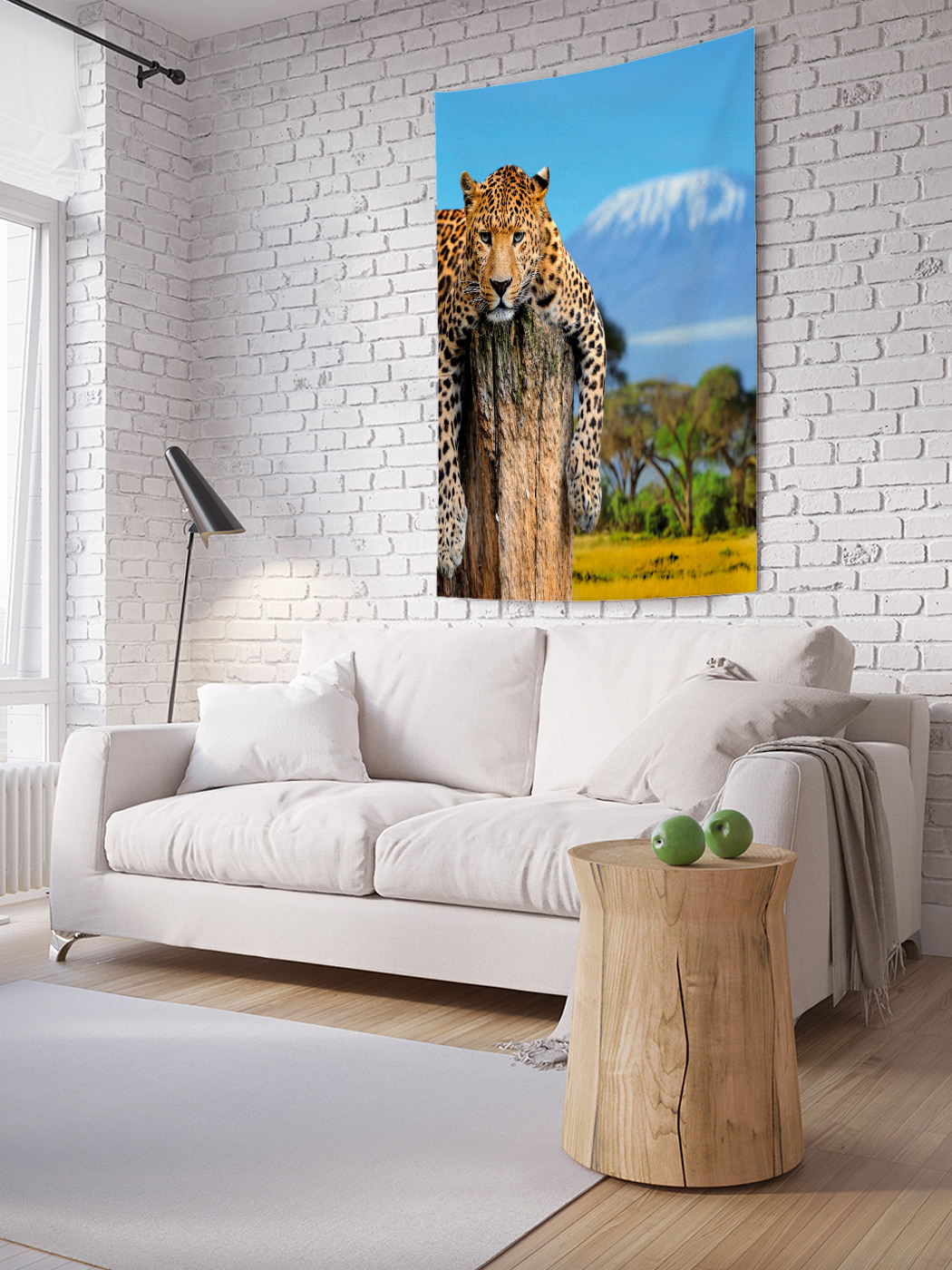 

Вертикальное фотопанно на стену JoyArty Вальяжный гепард 150x200 см, Вальяжный гепард