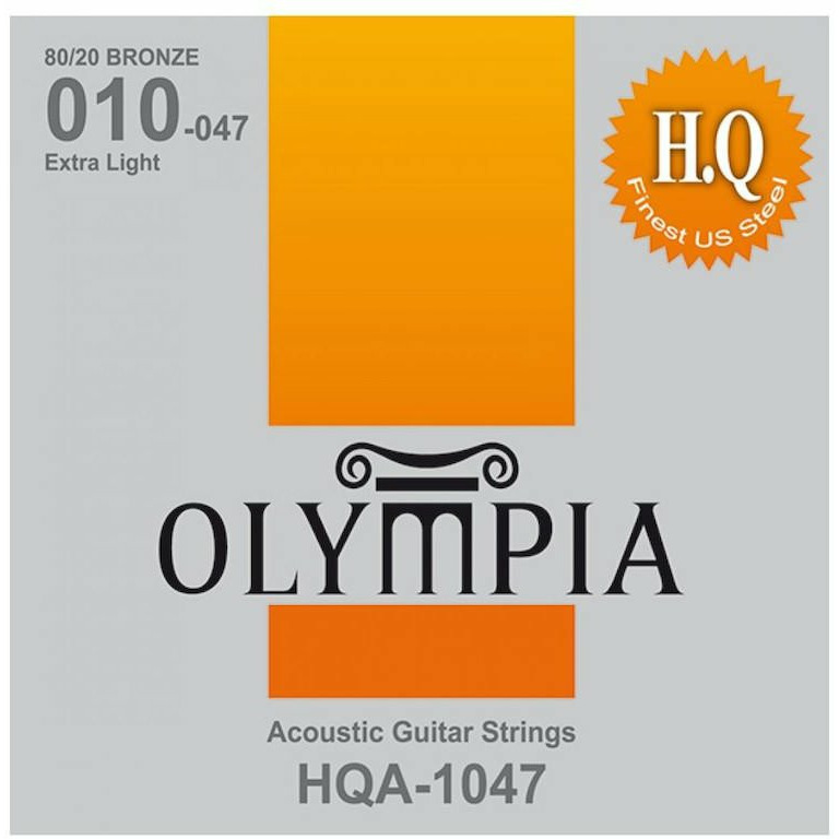 фото Струны для акустической гитары olympia hqa1047