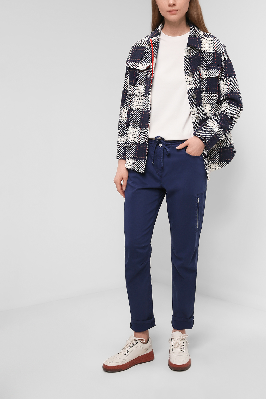 

Брюки женские BETTY BARCLAY 6531/1702 синие 38 EU, 6531/1702