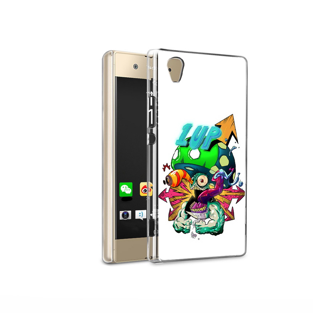 

Чехол MyPads Tocco для Sony Xperia XA1 Ultra сильный гриб абстракция (PT67027.252.599), Прозрачный, Tocco