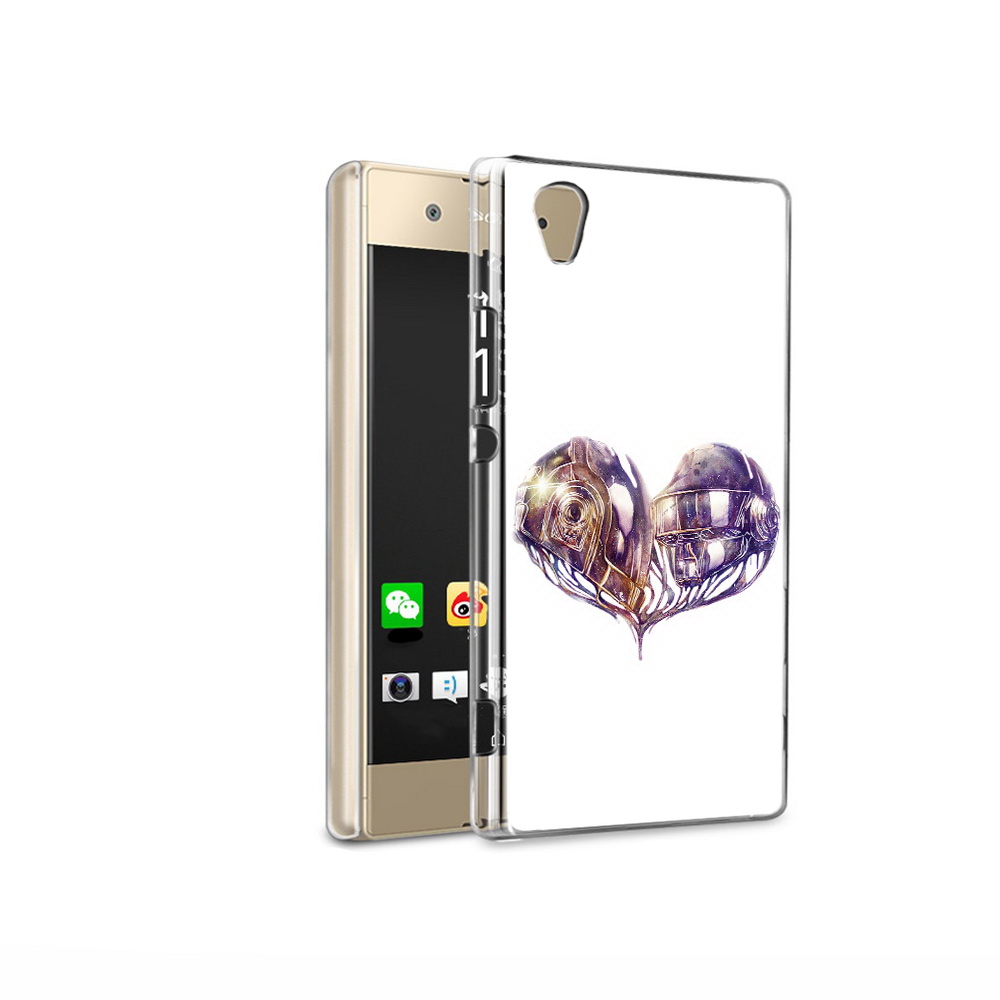 

Чехол MyPads Tocco для Sony Xperia XA1 Ultra сердце абстракция (PT67027.252.596), Прозрачный, Tocco