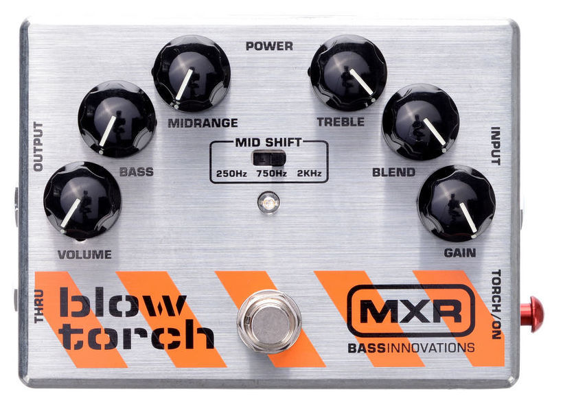 

Гитарная педаль эффектов/ примочка DUNLOP MXR M181 Blow Torch Distortion, MXR M181 Blow Torch Distortion