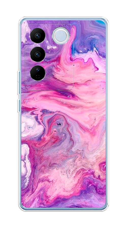 

Чехол на Vivo V27/V27 Pro "Нежно-розовая абстракция", Розовый, 268450-3