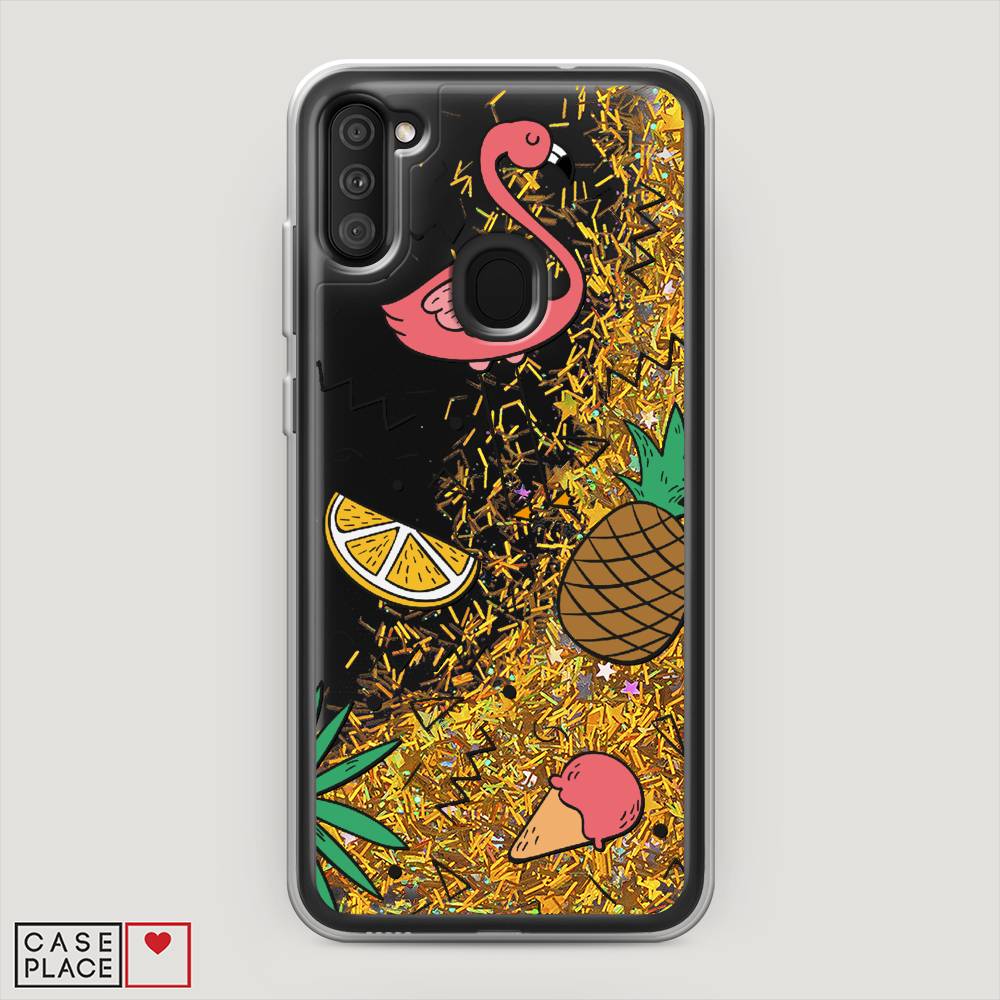 

Чехол Awog на Samsung Galaxy A11 / Самсунг A11 "Гавайский фон", Разноцветный, 2100190-1