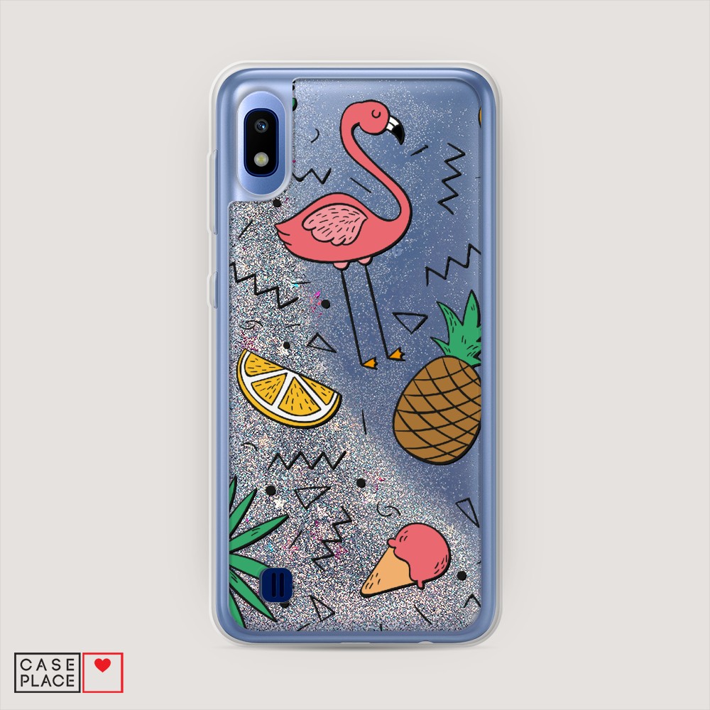 

Чехол Awog на Samsung Galaxy A10 "Гавайский фон", Разноцветный, 27991-1