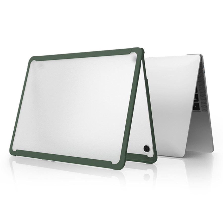 Чехол для ноутбука WiWU Dual Color iShield Macbook Case 13.3 Pro 2020 Green