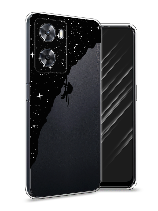 

Чехол Awog на Oppo A77s 4G "Скалолаз в космосе", Черный;белый;бежевый, 2511950-4