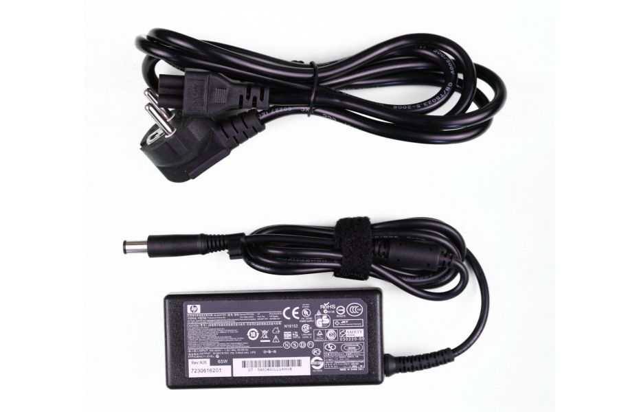 

Блок питания NoBrand для ноутбука HP 463552-001 (18.5V/3.5A), Черный