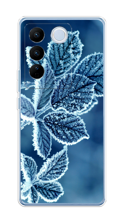 

Чехол на Vivo V27/V27 Pro "Зима 6", Бирюзовый;белый, 268450-2
