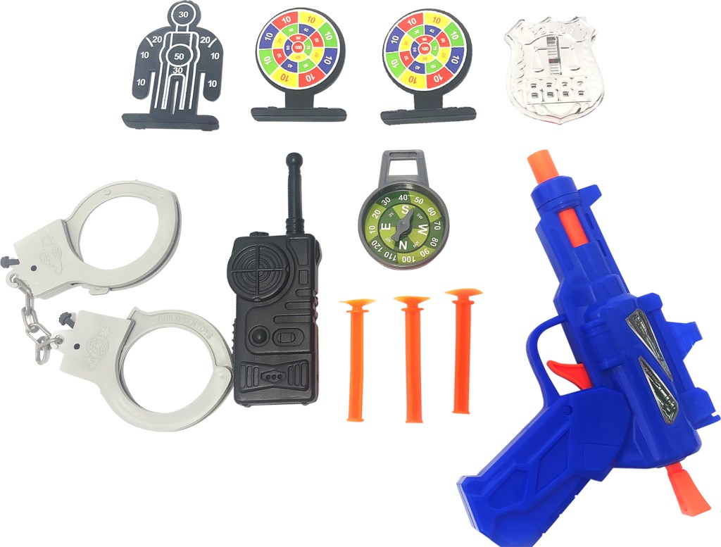 фото Игровой набор полицейский bigga 11 предметов
