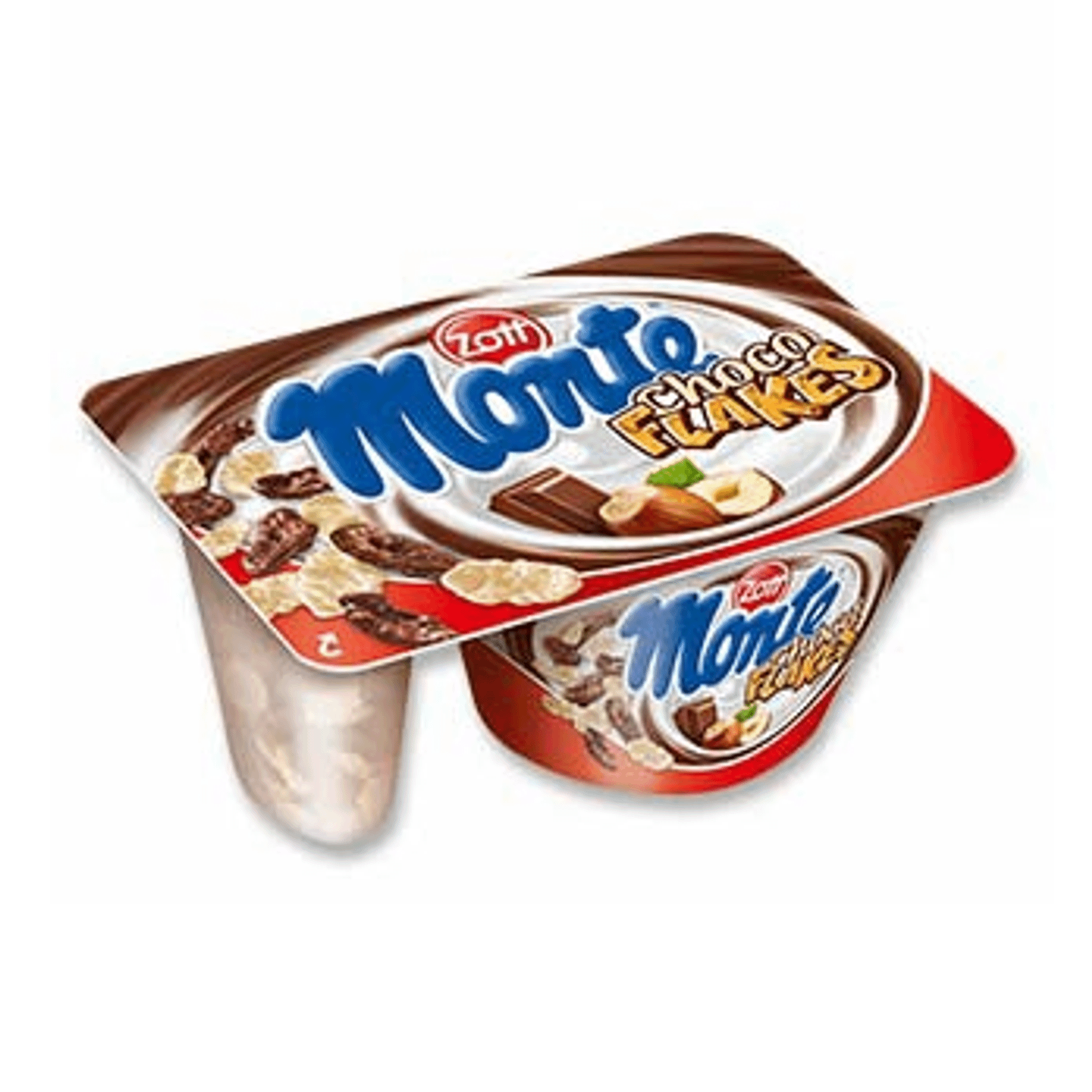 

Десерт Monte Choco Flakes с хлопьями бзмж