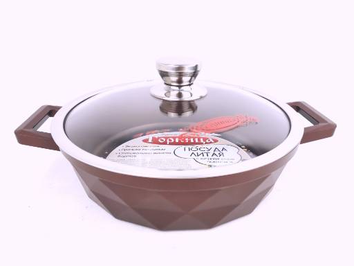 

Жаровня Горница 260/70 Бриллиант Brown NOVA матовый 2,5 л, ЖБ-261брн