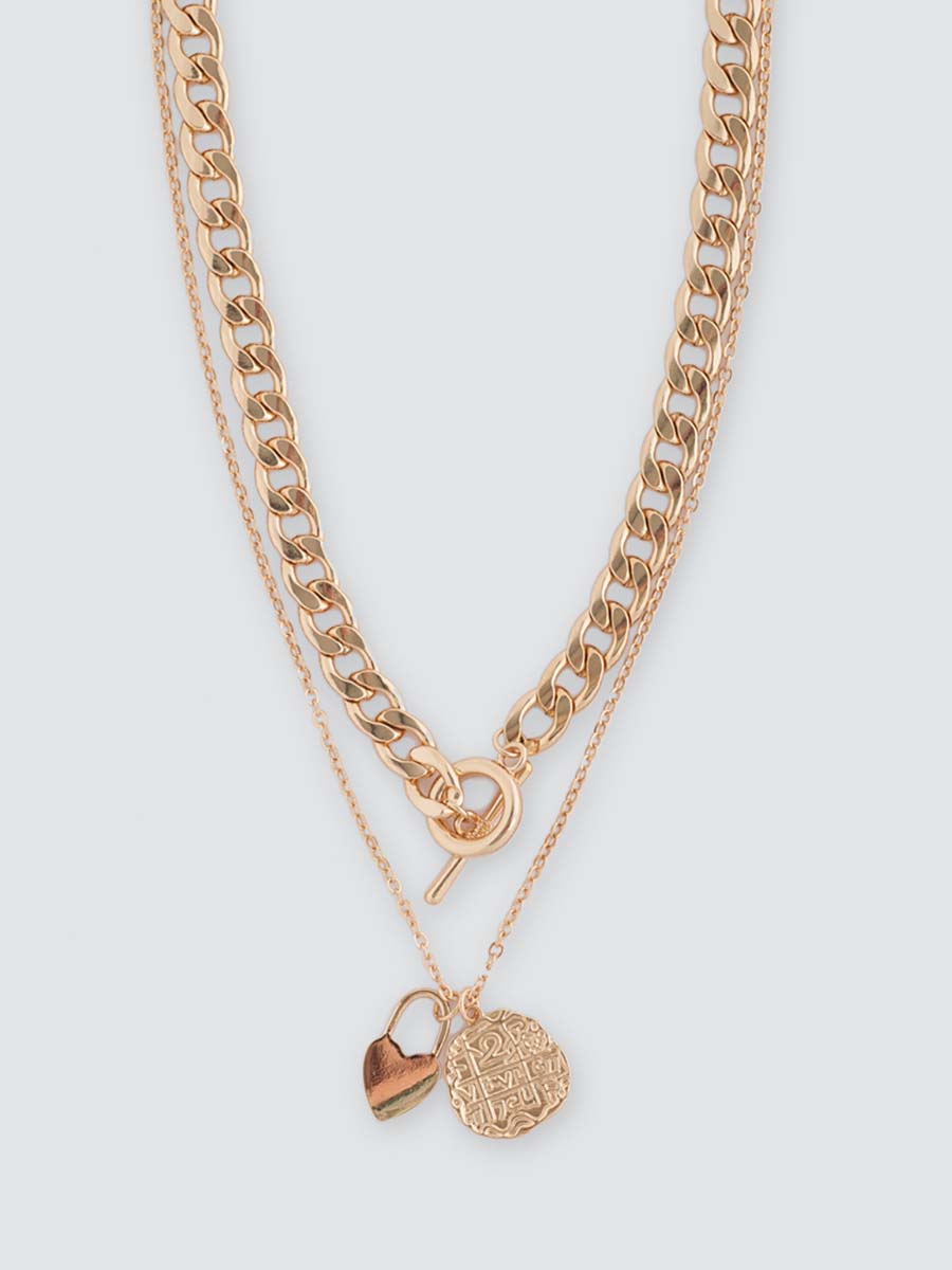 

Колье из металла 42 см Marmalato 533-058, 533-058