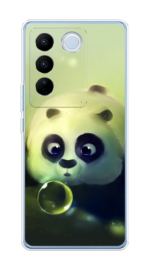 

Чехол на Vivo V27/V27 Pro "Малыш панды", Зеленый;черный;серый, 268450-1