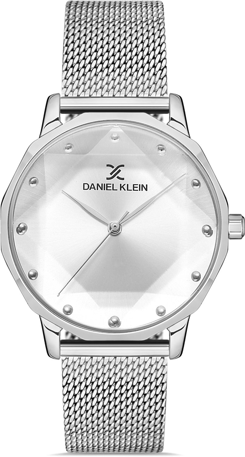 фото Наручные часы женские daniel klein dk.1.12901-1 серебристые