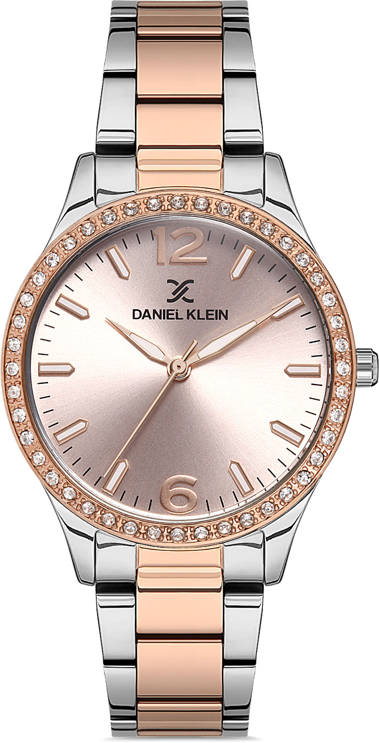 фото Наручные часы женские daniel klein dk.1.12898-5 золотистые