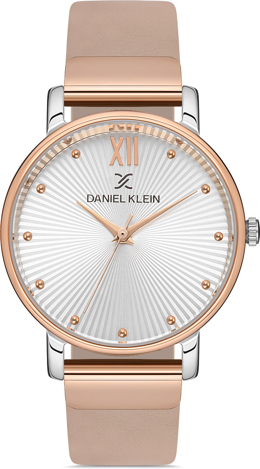 фото Наручные часы женские daniel klein dk.1.12895-4 бежевые