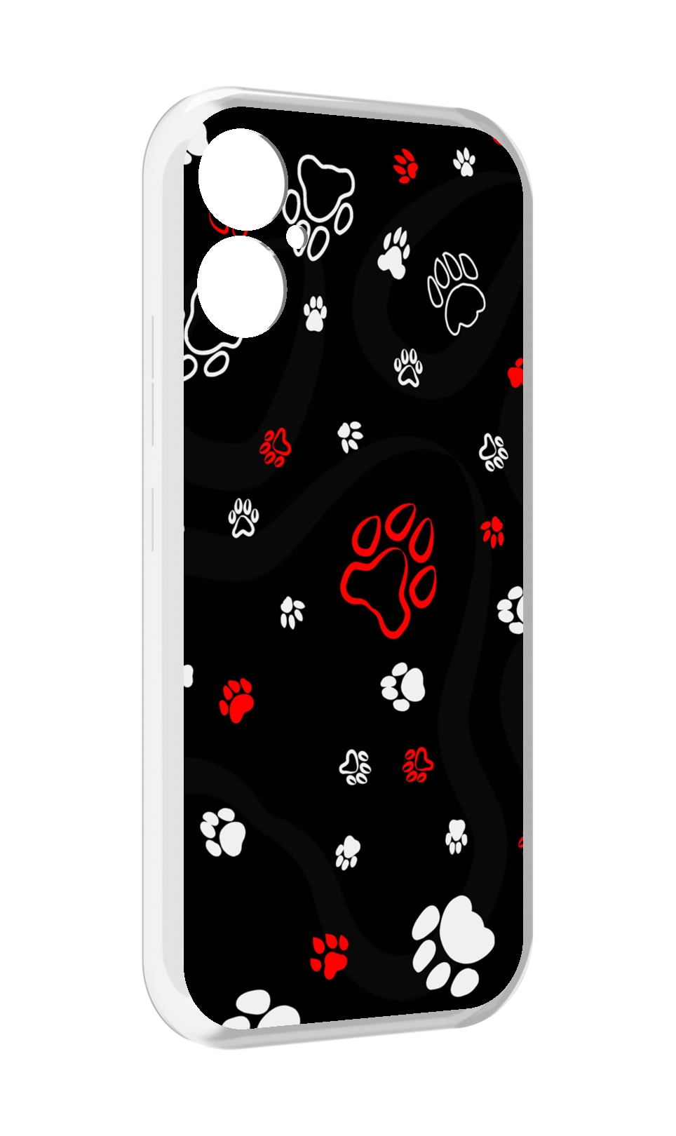 

Чехол MyPads кошачьи-лапки для Tecno Spark 9 Pro \ Spark 9T, Прозрачный, Tocco