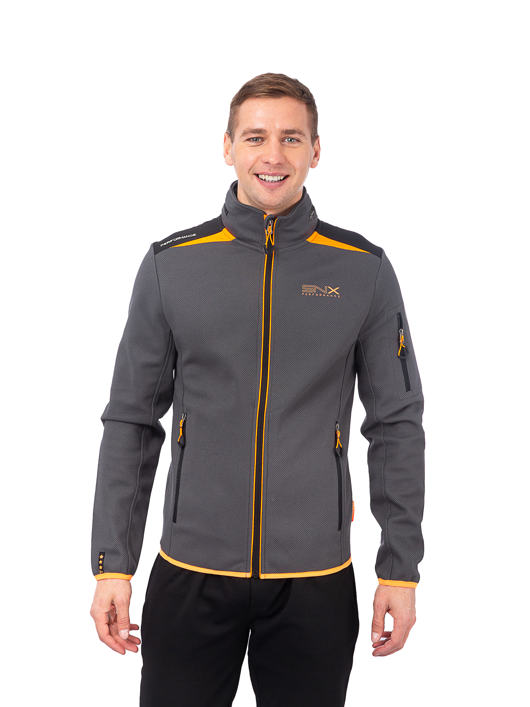 

Толстовка мужская Scuola Nautica Italiana 132808 серая XL, Серый, 132808